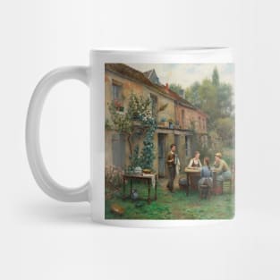 Coffee in the Garden by Daniel Ridgway Knight Mug